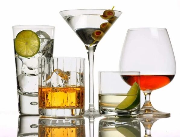 Erinevad alkoholid